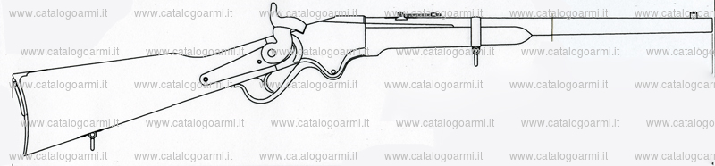 Carabina Armi Sport modello 1865 Spencer Carbine (12160)
