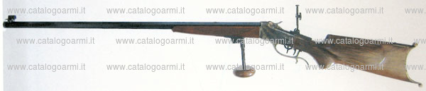 Carabina A. Uberti modello Winchester 1885 Single Shot L.W. Rifle (15989)