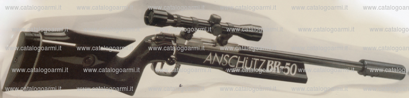 Carabina Anschutz modello BR 50 (predisposta per l'attacco del cannocchiale) (9821)