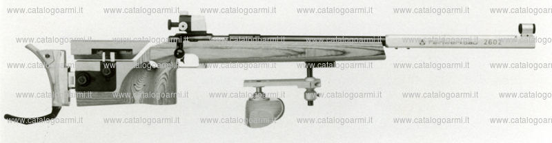 Carabina Feinwerkbau modello 2602 Super match (tacca di mira regolabile) (9833)