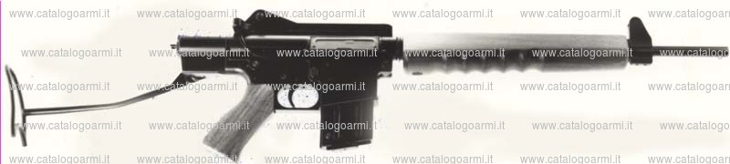 Carabina Jager modello AP 75 (calcio mobile) (1404)