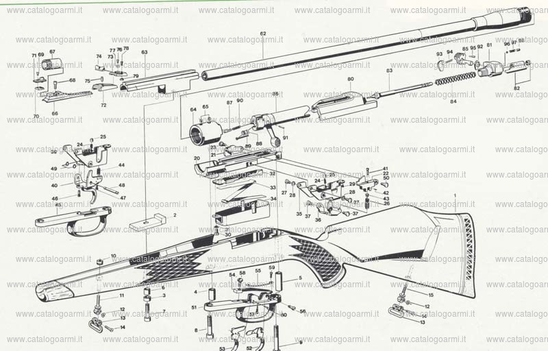 Carabina Mauser modello Europa 66 (2175)
