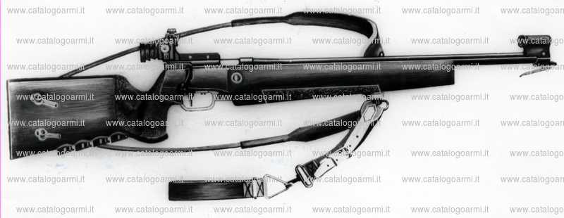 Carabina Unique modello T 791 Biathlon (dioptra e mirini) (5716)