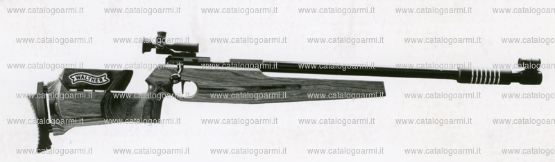 Carabina Walther modello KK 200 L (monogrilletto regolabile tacca di mira a diottra e mirino a tunnel) (9778)