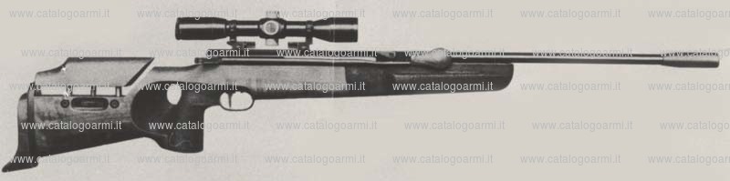 Carabina Walther modello LGR Laufende-Schaibe (1076)