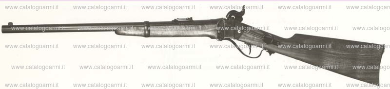 Carabina a retrocarica a luminello Zoli Antonio modello Sharps (1847)