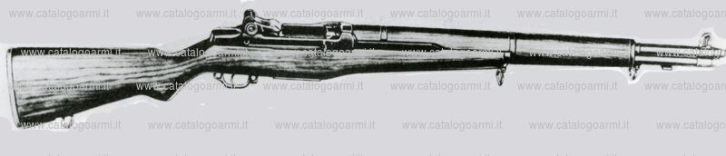 Fucile Garand modello M 1 (diottra e mirino regolabili) (6725)