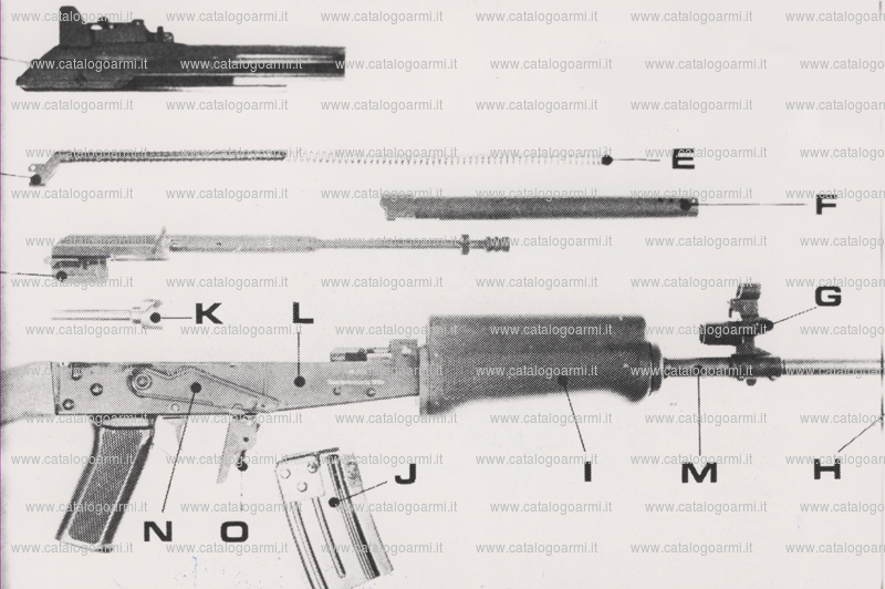 Fucile Valmet modello 78 LB (5584)