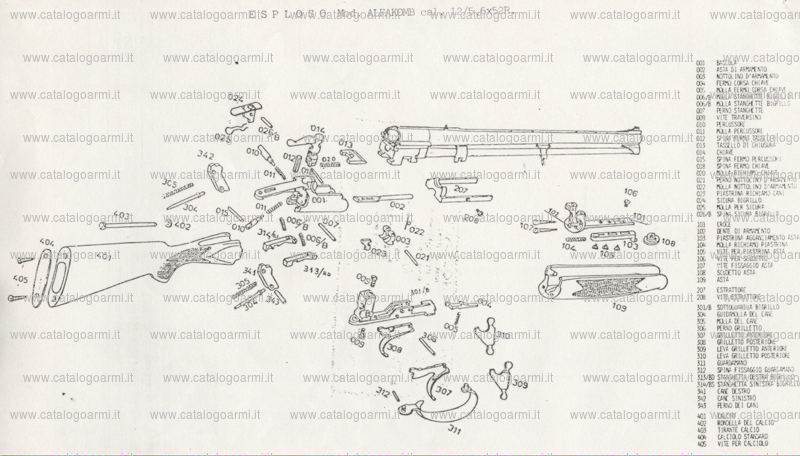 Fucile combinato Fabarm modello AlfaKomb (4740)