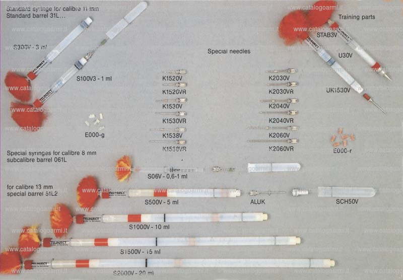 Fucile lanciasiringhe Telinject modello G. U. T. 50 (10221)