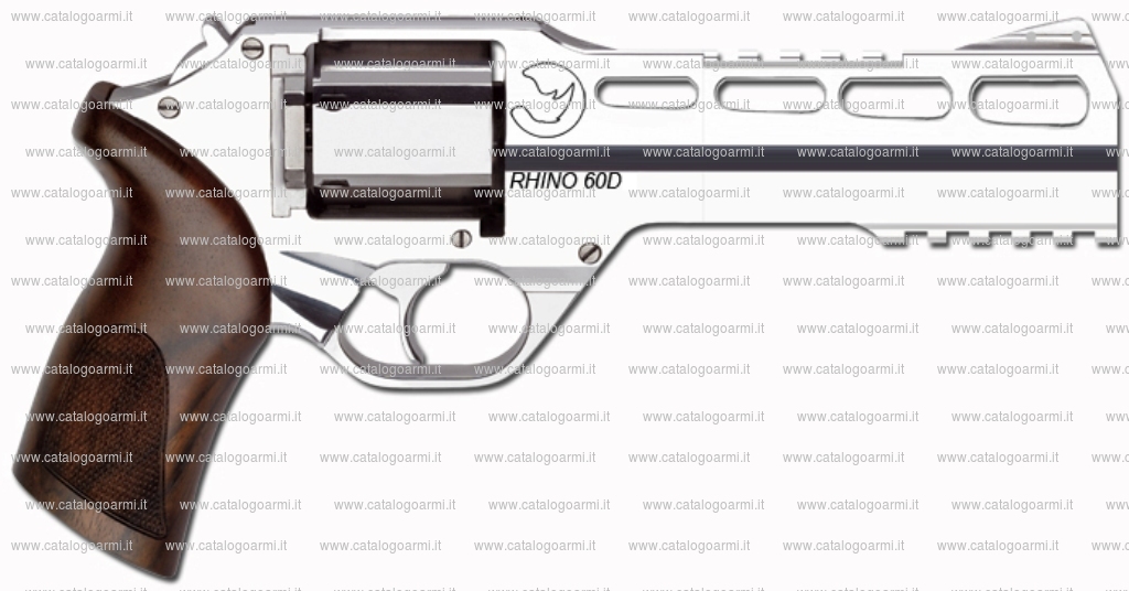 Pistola Armi Sport modello Rhino 60 D (mire regolabili) (18476)