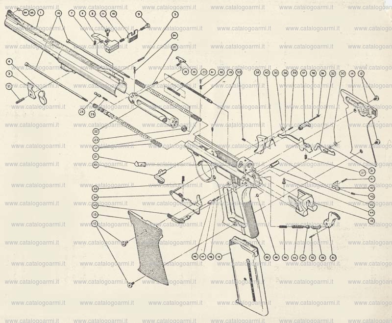 Pistola Auto M.A.G. modello 180 (2244)