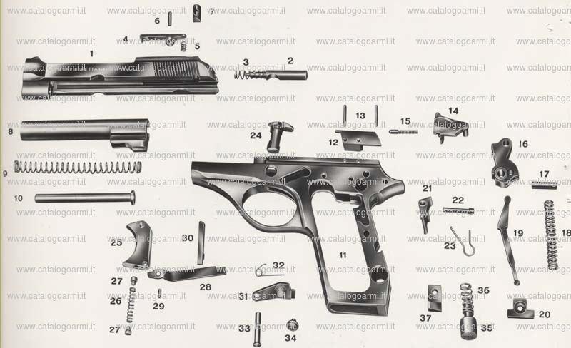 Pistola Beretta Pietro modello 70 (3)