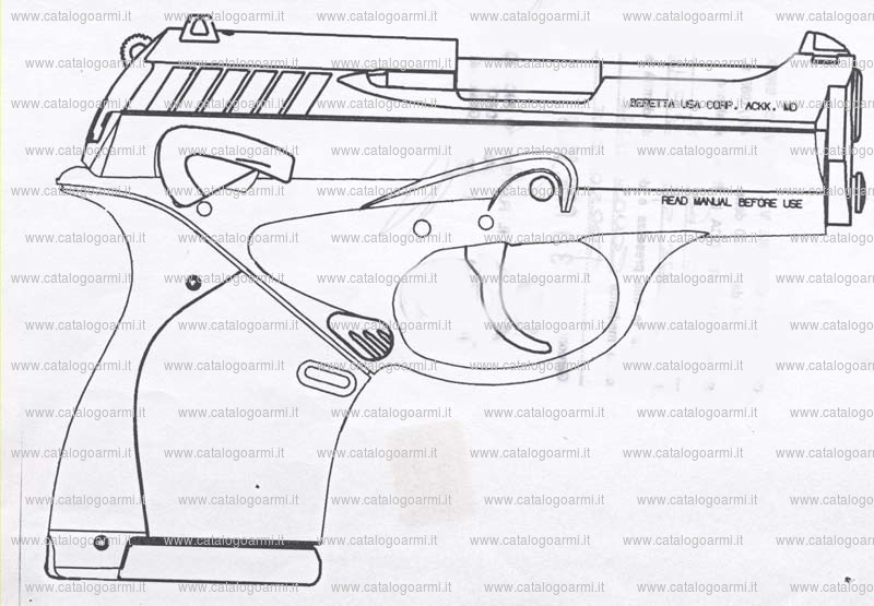 Pistola Beretta Pietro modello 9000 S HellcAT F (11693)
