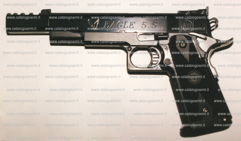 Pistola Brigoli Silvio modello Eagle 5. 5 (tacca di mira regolabile) (finitura nera o cromata) (8976)