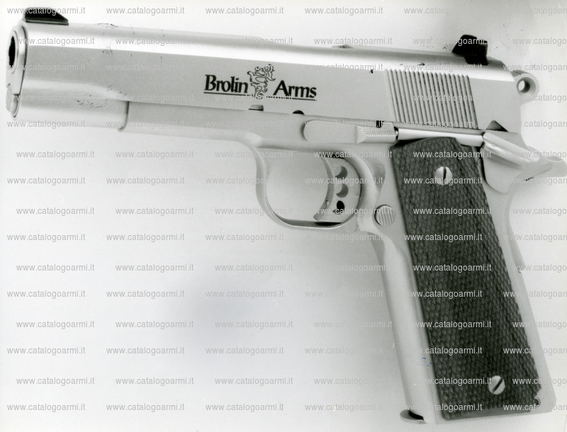Pistola Brolis Arms modello P 45 C (Compact) (finitura brunita o cromata o carrello brunito e castello cromato) (9407)