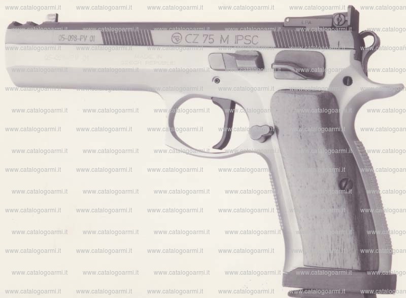 Pistola Ceska Zbrojovka modello CZ 75 M ipsc (tacca di mira regolabile) (11510)
