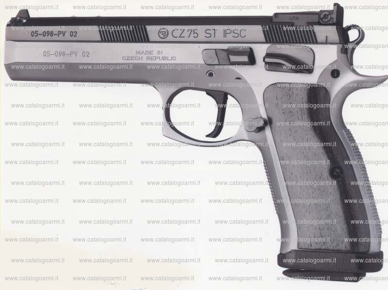 Pistola Ceska Zbrojovka modello CZ 75 ST ipsc (tacca di mira regolabile) (11508)