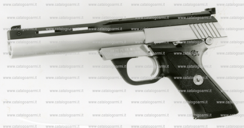 Pistola Colt modello Colt 22 Target (tacca di mira regolabile) (finitura inox-satinata) (9376)