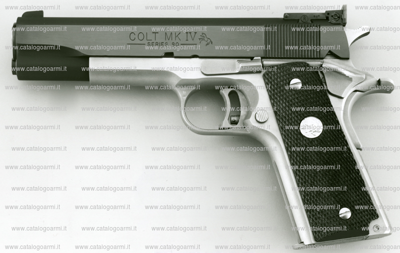 Pistola Colt modello Colt cuP ntL. match MK IV Ser. 80 Bullseye (tacca di mira regolabile) (7651)