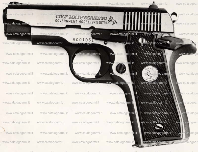 Pistola Colt modello Government MK IV Serie 80 (3936)