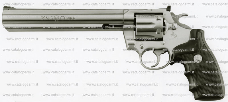 Pistola Colt modello King Cobra inox (tacca di mira regolabile) (6581)