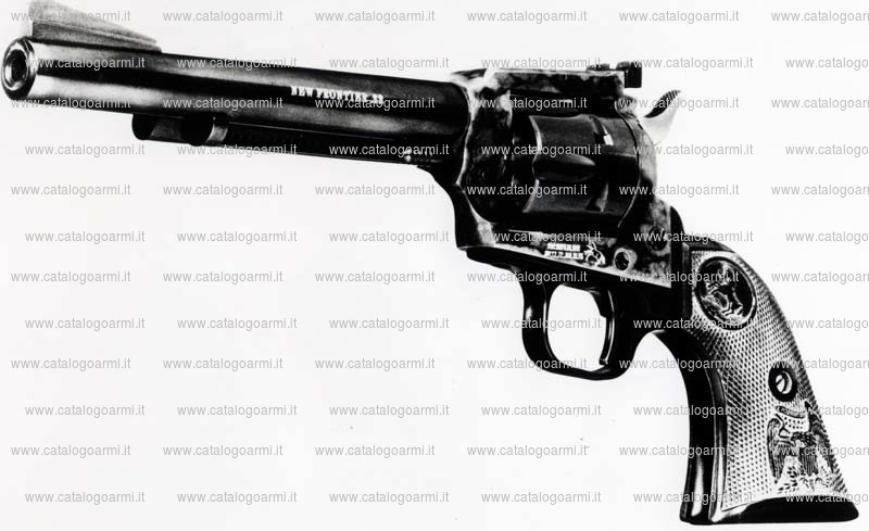 Pistola Colt modello New Frontier 22 (finitura blue) (tacca di mira regolabile e mirino fisso) (3887)