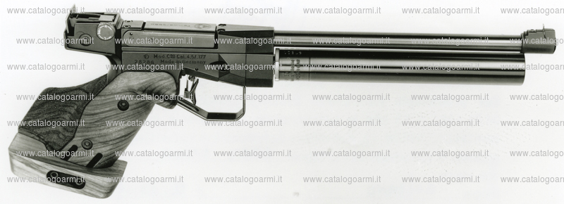 Pistola Feinwerkbau modello C 20 (tacca di mira regolabile mirino intercambiabile) (7222)