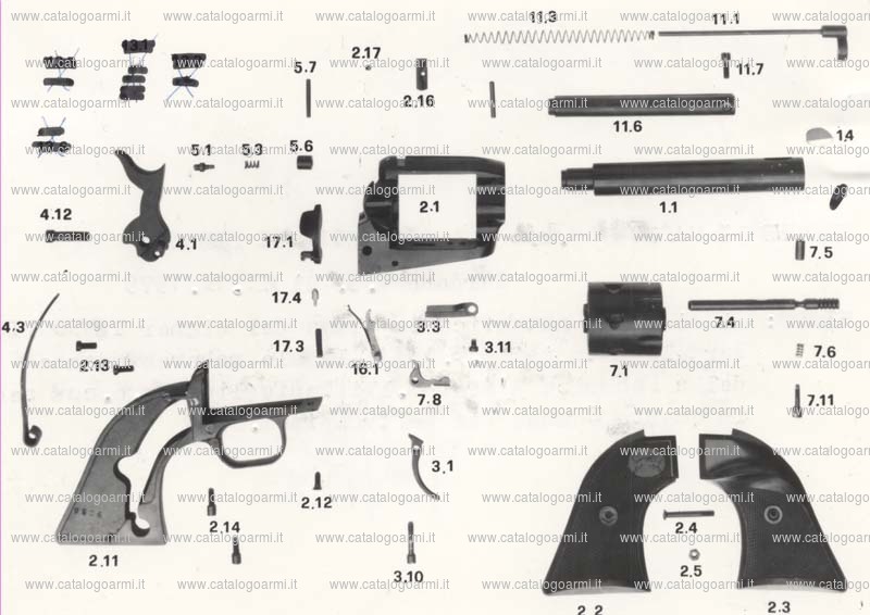 Pistola TANFOGLIO SRL modello E 151 (1731)