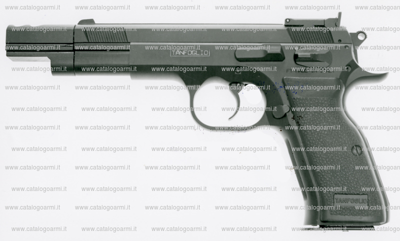 Pistola TANFOGLIO SRL modello T 95 S (tacca di mira regolabile) (finitura brunita o cromata) (9385)