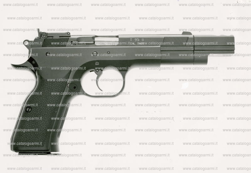 Pistola TANFOGLIO SRL modello T 95 S (tacca di mira regolabile) (finitura brunita o cromata) (9385)