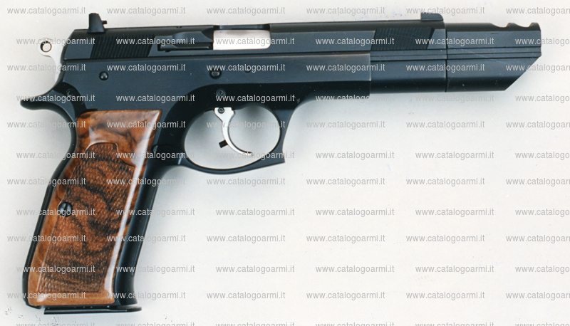 Pistola TANFOGLIO SRL modello TA 45 S (mirino e tacca di mira regolabili) (con finitura brunita o cromata) (7447)