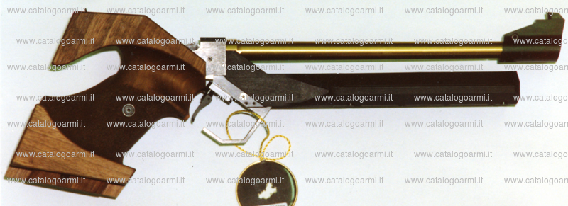 Pistola Haemmerli modello 160 (mirino intercambiabile e tacca di mira regolabile) (7905)
