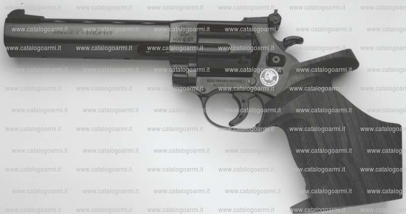 Pistola Hermann Weihrauch modello HW 9ST Target Trophy (mire regolabili) (12660)