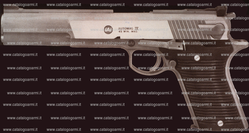 Pistola I.A.I. modello Automag IV (tacca di mira regolabile) (7417)