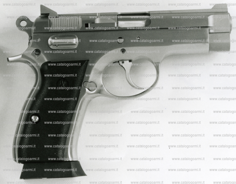 Pistola J.S.L. (John Slough of London) modello Spitfire MK II (inox) (tacca di mira regolabile) (7908)