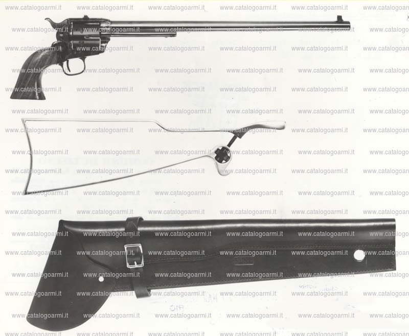 Pistola Jager modello 1873 (mira regolabile) (1442)