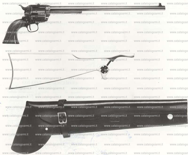 Pistola Jager modello 1873 (mira regolabile) (1454)