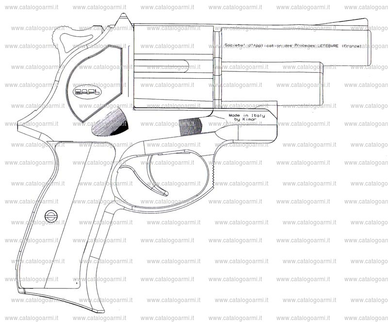 Pistola Kimar modello G C 54 (13572)