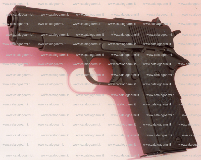 Pistola Llama modello IX C (finitura brunita, nichelata, damaschinata, bicolore) (8910)