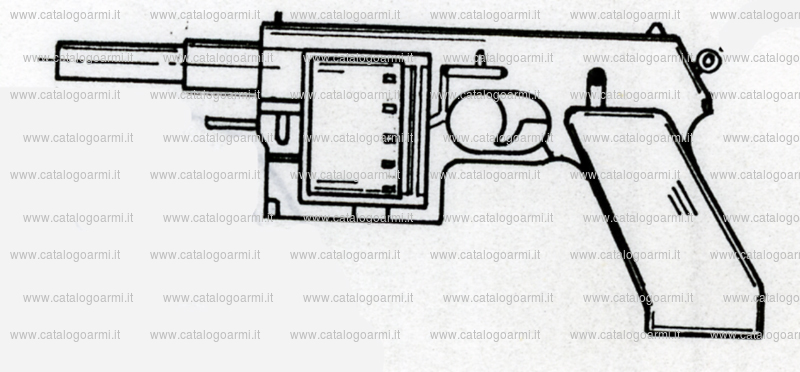 Pistola Ma.Te.Ba. modello MTR 12 (3174)