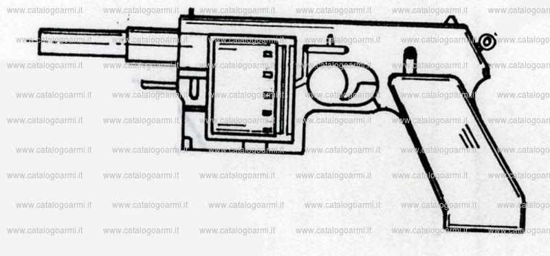 Pistola Ma.Te.Ba. modello MTR 12 M (3175)