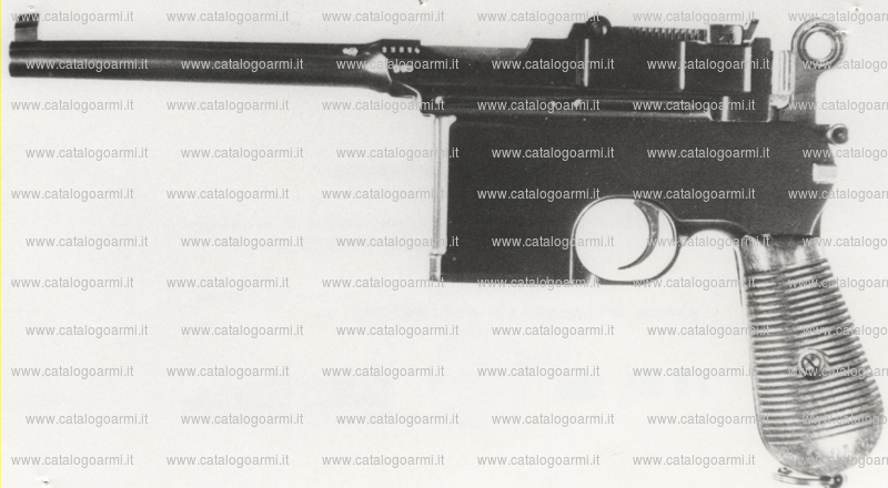 Pistola Mauser modello 1899 (esclusivamente per gli esemplari con matricola compressa da 1 A 5000) (6023)