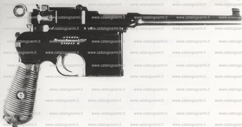 Pistola Mauser modello 1899 (esclusivamente per gli esemplari con matricola compressa da 1 A 5000) (6023)