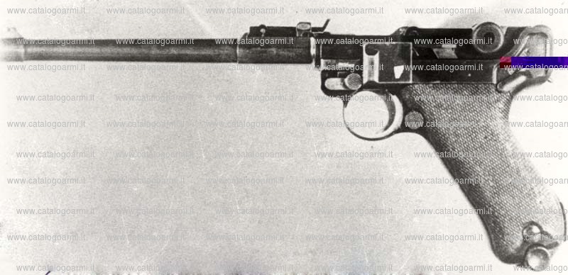 Pistola Mauser modello P 08 14 Luger artiglieria (2869)