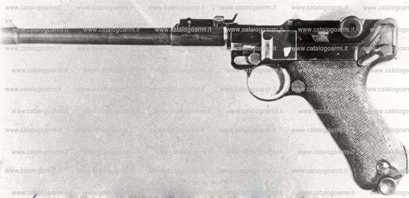 Pistola Mauser modello P 08 14 Luger artiglieria (2872)