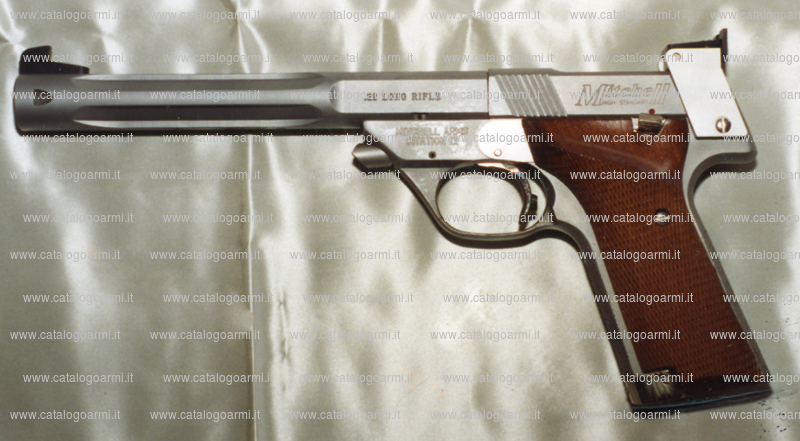 Pistola Mitchell Armss modello Citation II (tacca di mira regolabile) (finitura brunita o inox) (8934)