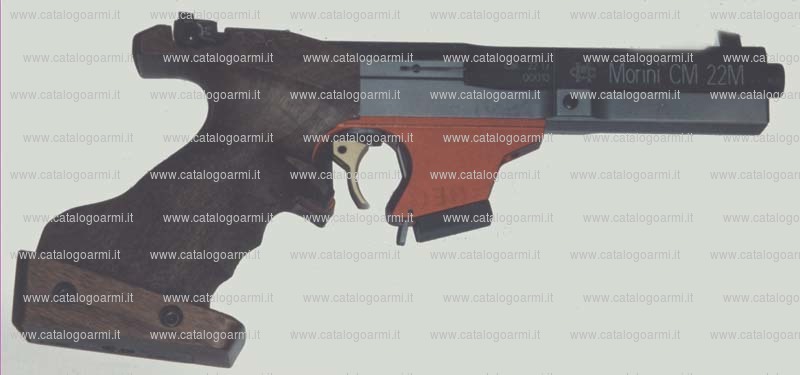 Pistola Morini modello CM 22 M (tacca di mira e scatto regolabili) (11183)