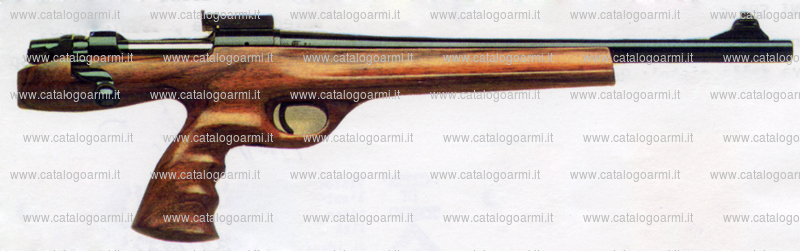 Pistola Remington modello XP 100 STD (tacca di mira regolabile) (8240)