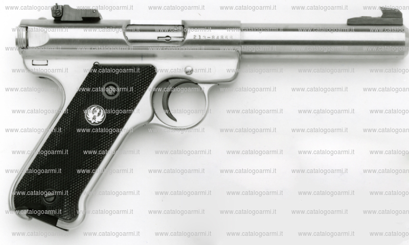Pistola Ruger modello 22-45 inox (tacca di mira regolabile) (7846)